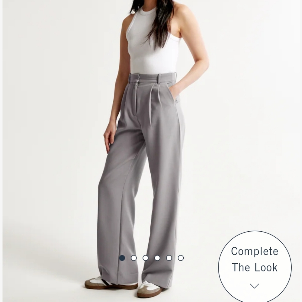 Abercrombie Sloane Tailored Pant New